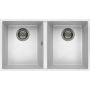 Zlewozmywak granitowy 76x43.5 cm biały LGQ35068BSO Elleci Quadra zdj.1