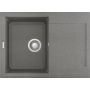 Zlewozmywak granitowy 68x50 cm szary/grafitowy/onyx LGY13548 Elleci Easy zdj.1