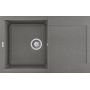 Zlewozmywak granitowy 79x50 cm szary/grafitowy/onyx LGY30048 Elleci Easy zdj.1