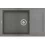 Zlewozmywak granitowy 78x50 cm szary/grafitowy/onyx LGY31048 Elleci Easy zdj.1
