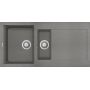 Zlewozmywak granitowy 100x50 cm szary/grafitowy/onyx LGY47548 Elleci Easy zdj.1