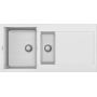 Zlewozmywak granitowy 100x50 cm biały LGY47568 Elleci Easy zdj.1