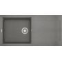 Zlewozmywak granitowy 100x50 cm szary/grafitowy/onyx LGY48048 Elleci Easy zdj.1