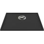 Zlewozmywak granitowy 48.6x40.6 cm czarny LKES5086 Elleci Essenza zdj.1