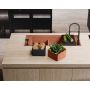 Zlewozmywak granitowy 114x46 cm LKM59083FIXCI Elleci Mixology zdj.5