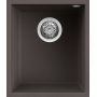 Zlewozmywak granitowy 44x38 cm brązowy LKQ10087BSO Elleci Quadra zdj.1