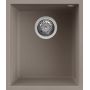 Zlewozmywak granitowy 44x38 cm brązowy LKQ10089BSO Elleci Quadra zdj.1