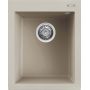 Zlewozmywak granitowy 50x41 cm beżowy LKQ10095 Elleci Quadra zdj.1