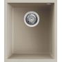 Zlewozmywak granitowy 44x38 cm beżowy LKQ10095BSO Elleci Quadra zdj.1