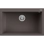 Zlewozmywak granitowy 79x50 cm brązowy LKQ13087 Elleci Quadra zdj.1