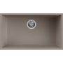 Zlewozmywak granitowy 76x44 cm brązowy LKQ13089BSO Elleci Quadra zdj.1