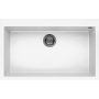 Zlewozmywak granitowy 79x50 cm biały LKQ13096 Elleci Quadra zdj.1