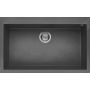 Zlewozmywak granitowy 79x50 cm szary/grafitowy/onyx LKQ13099 Elleci Quadra zdj.1