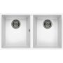 Zlewozmywak granitowy 76x43.5 cm biały LKQ35096BSO Elleci Quadra zdj.1