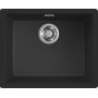 Zlewozmywak granitowy 55.6x45.6 cm czarny LKZ10586 Elleci Zen zdj.1