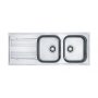 Zlewozmywak stalowy 116x47.5 cm 1010060610 Franke Euroform zdj.1