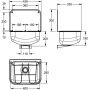 Komora gospodarcza 40x29 cm stalowa 2000100353 Franke Sirius zdj.2