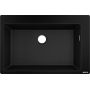 Zlewozmywak granitowy 77x51 cm czarny 43313170 Hansgrohe S 51 zdj.1