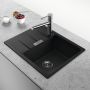 Zlewozmywak granitowy 62x50 cm szary/grafitowy/onyx 1140687316 Franke Centro zdj.4