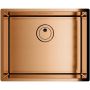 Zlewozmywak stalowy 44x44 cm RIWOLO401COPPER Globalo Exclusive Riwolo zdj.1