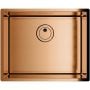 Zlewozmywak stalowy 54x44 cm RIWOLO501COPPER Globalo Exclusive Riwolo zdj.1