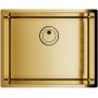 Zlewozmywak stalowy 54x44 cm RIWOLO501GOLD Globalo Exclusive Riwolo zdj.1