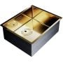 Zlewozmywak stalowy 54x44 cm RIWOLO501GOLD Globalo Exclusive Riwolo zdj.7