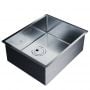 Zlewozmywak stalowy 54x44 cm stal RIWOLO501INOX Globalo Exclusive Riwolo zdj.3