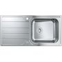Zlewozmywak stalowy 100x50 cm stal 31563SD1 Grohe K500 zdj.1