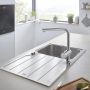 Zlewozmywak z baterią 31573SD1 Grohe Minta zdj.5