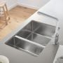 Zlewozmywak stalowy 76x45 cm 31575SD1 Grohe K700 zdj.5