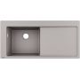 Zlewozmywak granitowy 105x41.5 cm szary/grafitowy/onyx 43330380 Hansgrohe S 51 zdj.1