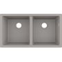 Zlewozmywak granitowy 82x45 cm szary/grafitowy/onyx 43434380 Hansgrohe S 51 zdj.1