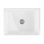 Zlewozmywak ceramiczny 61x46 cm biały 10RV81061 Isvea Ravenna zdj.3
