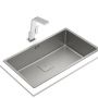 Zlewozmywak stalowy 75x44 cm stal 115000063 Teka Flexlinea zdj.6
