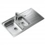 Zlewozmywak stalowy 100x50 cm 10120060 Teka Universo zdj.3