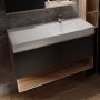 Umywalka 80.5x53.5 cm prostokątna wpuszczana biała 0800530153101X0 Vayer Libra zdj.6