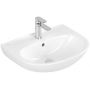 Umywalka 55x44 cm półokrągła ścienna biała 4A405501 Villeroy & Boch O.Novo zdj.1